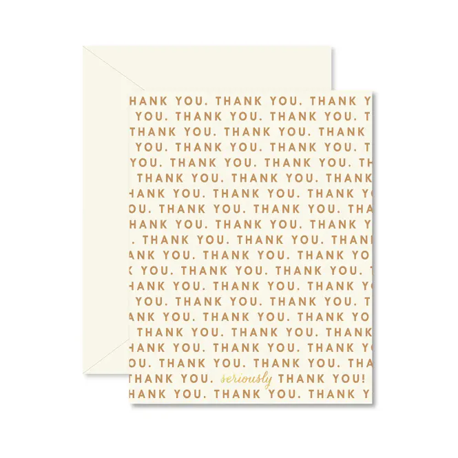 Hovedbilde Greeting card- Thank you