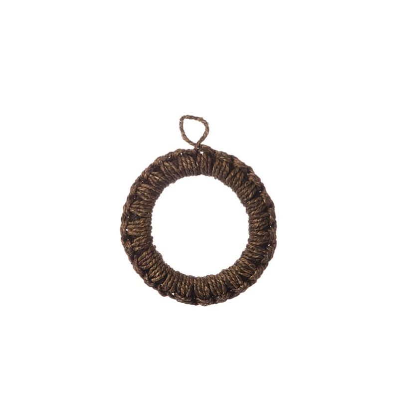 Trivet gryteunderlag d14cm Mørkbrun
