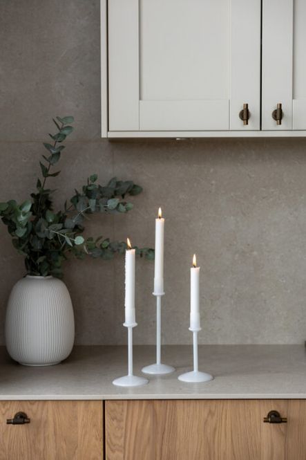 Hovedbilde Erstad lysestake Hvit Small