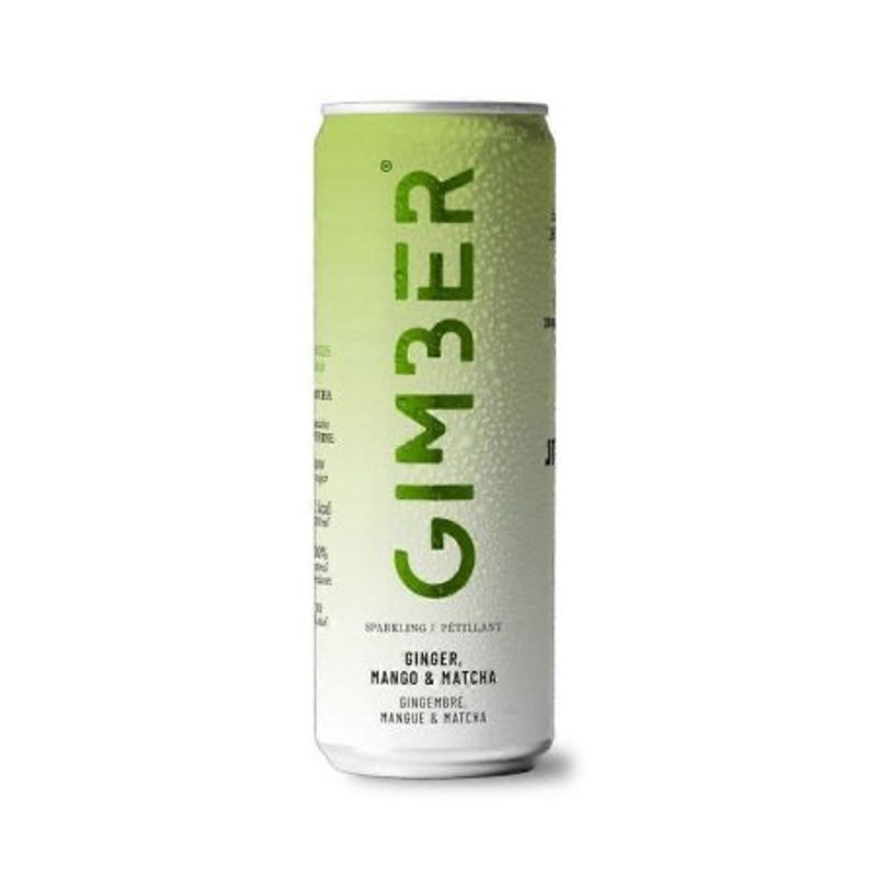 Gimber Ginger, Mango & Matcha Drink 250ml