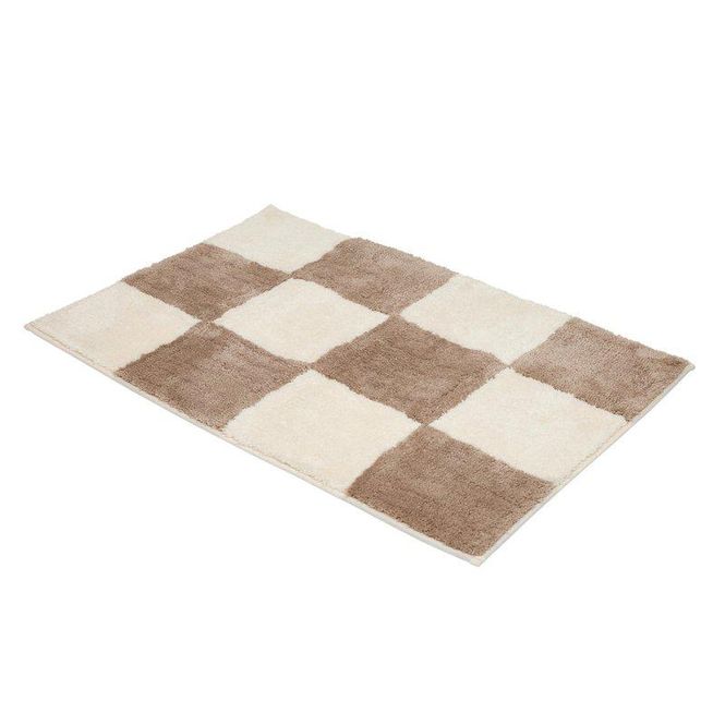 Hovedbilde Baderomsmatte Chess Beige 70*120cm