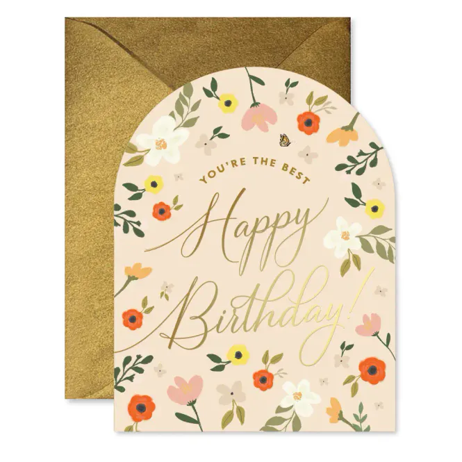 Hovedbilde Greeting card - You're the Best Birthday