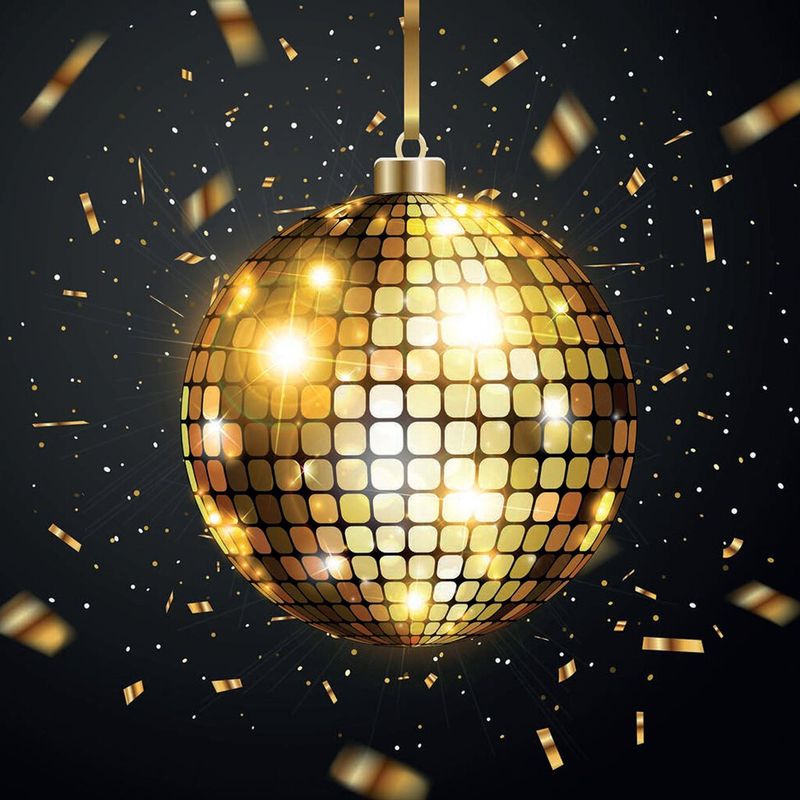 Servietter Discoball