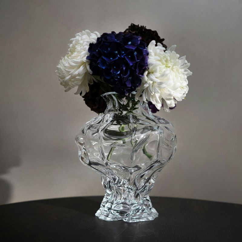 Hein Studio Ammonit Vase - Clear 