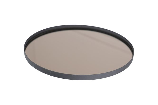 Hovedbilde ROUND mirror tray Bronse