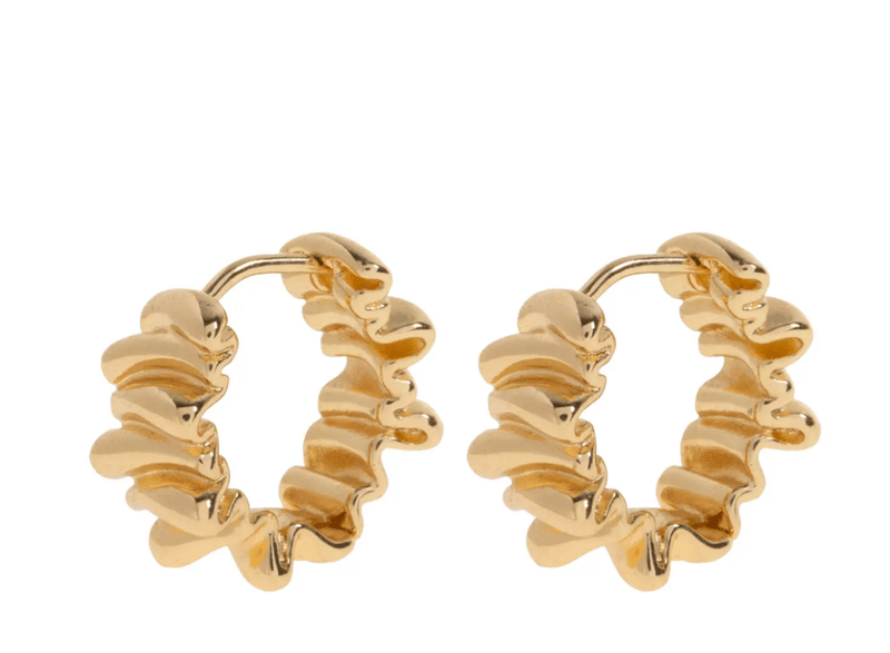 Wild - Chunky Texture Hoop Earrings