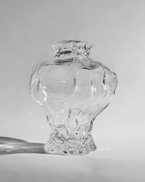 Bilde av Hein Studio Ammonit Vase - Clear 