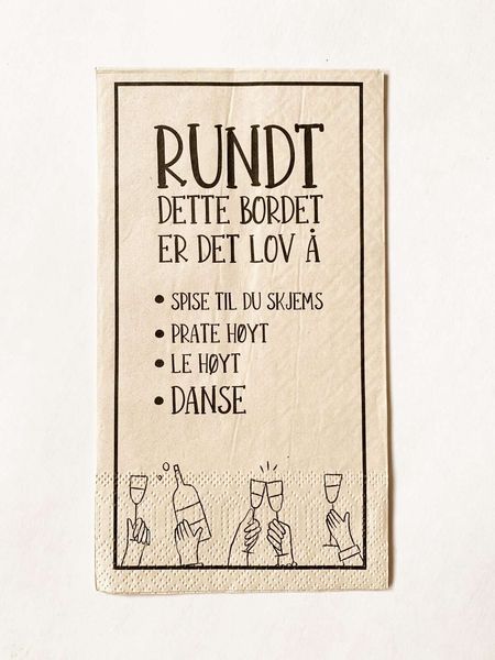 Bilde av Servietter 